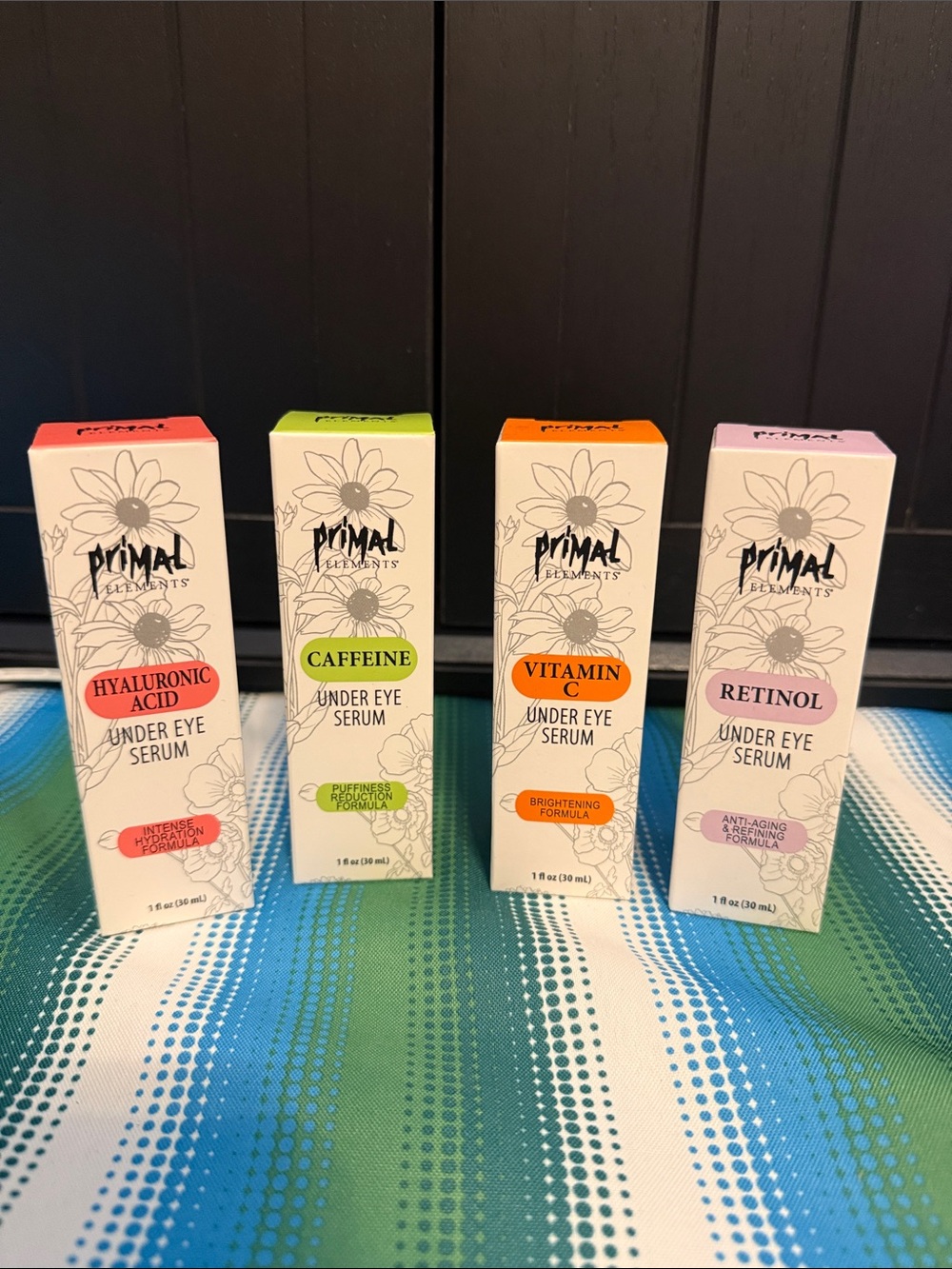 Lot of 4 Primal under eye serums